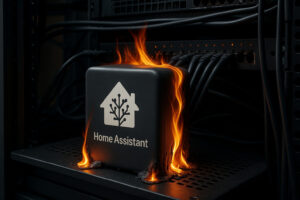 Homeassistant in Flammen wegen zu hoher Prozessorlast und Temperatur